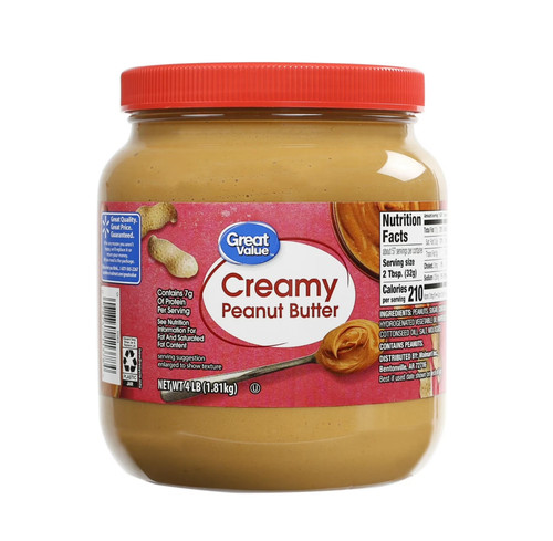 Great value creamy - great, peanut