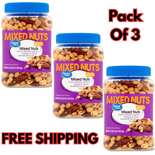 Great value mixed nuts with - great,