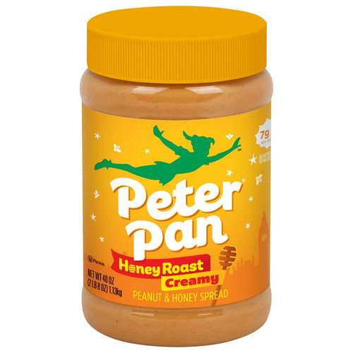Peter pan creamy honey roasted - creamy,