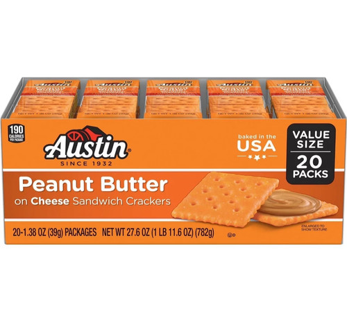 Austin peanut butter cheese - butter, on